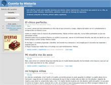 Tablet Screenshot of cuentatuhistoria.com
